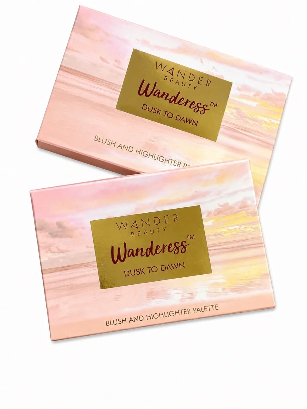 Wander Beauty Wanderess Dusk to Dawn Blush & Highlighter Palette